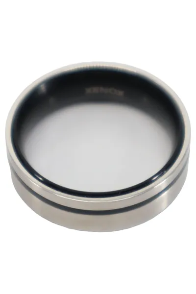 XENOX Herren Ring Silber Edelstahl Gr. 54;56;58 Elegant Minimalistisch