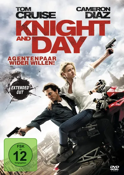 Knight and Day DVD Actionfilm Tom Cruise Cameron Diaz Extended Cut FSK 12