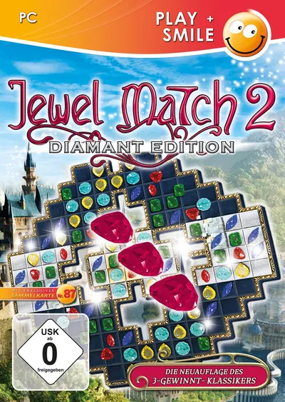 Astragon Jewel Match 2 Diamant Edition PC Puzzle 3-Gewinnt HD Grafik