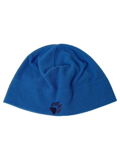 JACK WOLFSKIN Kinder Mütze Blau Fleece Outdoor Beanie