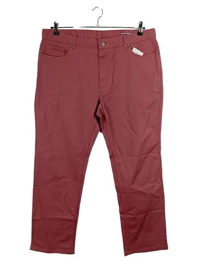 Charles Tyrwhitt Herren Stoffhose Chinohose Rosa W38 Baumwolle