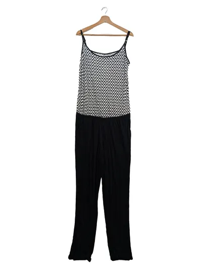 UPFASHION Damen Jumpsuit L Mehrfarbig Bohemian Vintage Streetwear Gr. 40