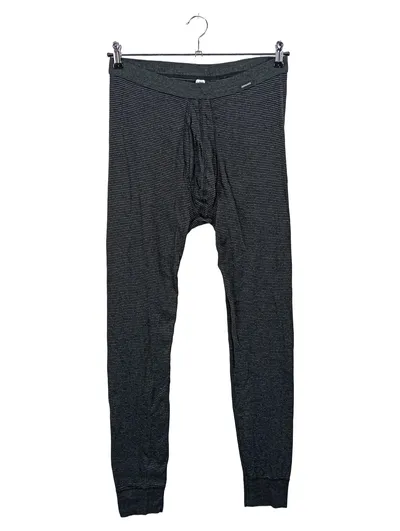 AMMANN Ski Unterhose Herren 54/XXL Grau Gestreift Sportlich Herbst/Winter