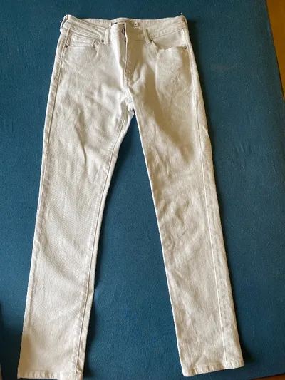 Levi's Damen Jeans Slim Fit Weiß Gr. 6 (W28/36) Casual Stretch