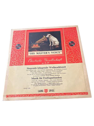 Weihnachtsmusik LP Chor Berlin Bielefelder Kinderchor Klassik Vinyl 33