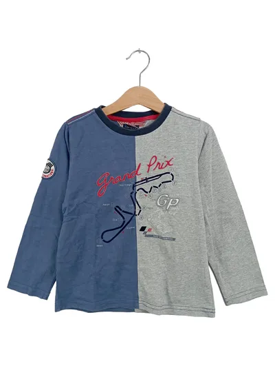 CHICCO Kinder Langarmshirt Gr. 110 Mehrfarbig Grand Prix Casual Sportlich