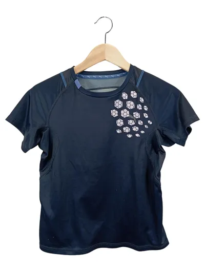 PUMA Kinder Sport Shirt Gr. 128 Blau Funktionsshirt