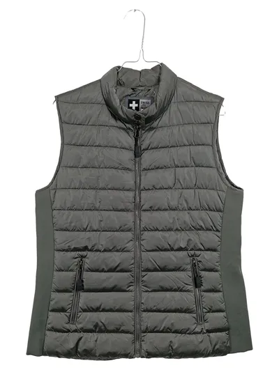 Swiss Heritage NDK Damen Steppweste Gr. 40/L Grau Outdoor Weste