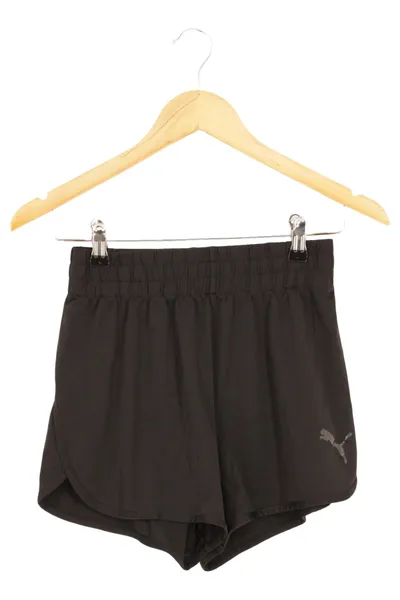 PUMA Damen Sport Shorts Schwarz Gr. 34/XS Laufshorts Fitness Training