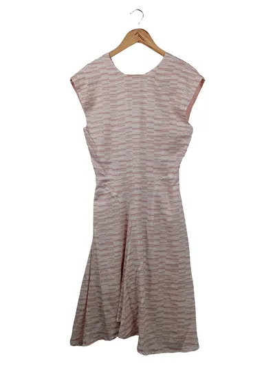 TIGER OF SWEDEN Wickelrock Damen 36/S Rosa Gestreift Maxirock