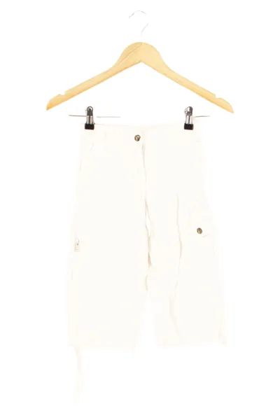 CKS Kinder Cargo Shorts Gr. 104 Weiß Baumwolle Casual