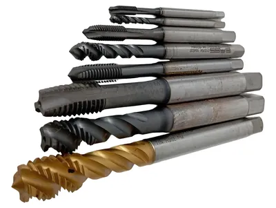 BASS Gewindebohrer Set 8-tlg M3-M12 HSSE-PM ISO2/6H Maschinengewindebohrer
