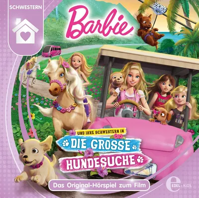 Die Große Hundesuche von Barbie Hörspiel CD Edel Kids Deutsch ab 4 Jahre