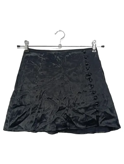 ZARA Hosenrock Damen 34/XS Schwarz Elegant Mini Optik