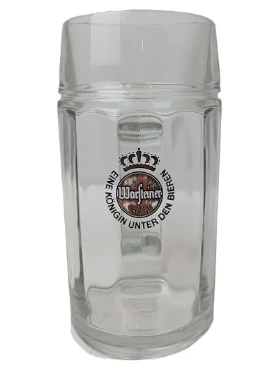 RASTAL Bierkrug Warsteiner Logo Transparent 20.5 cm Klassisch Glaskrug
