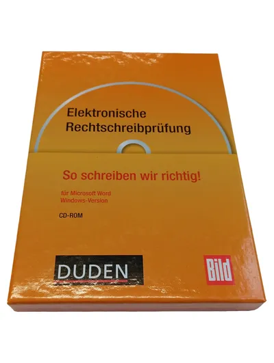 Duden So schreiben wir richtig! Elektronische Rechtschreibprüfung CD-ROM PC