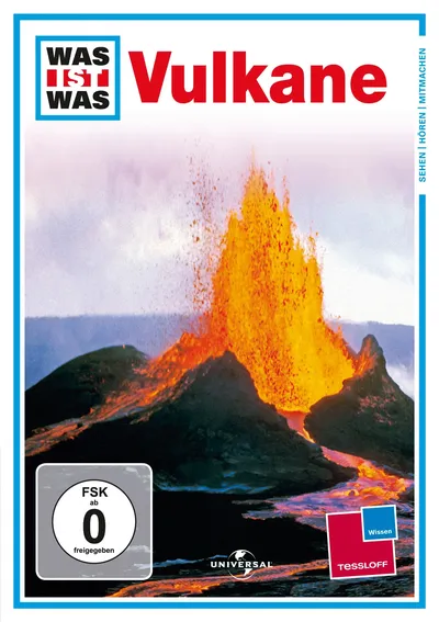 WAS IST WAS Vulkane DVD Tessloff Film zum Lernen Kinder Doku