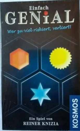 KOSMOS Einfach Genial Brettspiel Reiner Knizia Legespiel Familienspiel