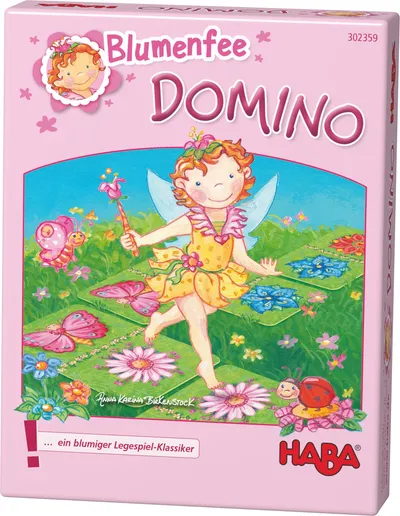 HABA Blumenfee Domino Legespiel für Kinder Blumen Fee Spielzeug