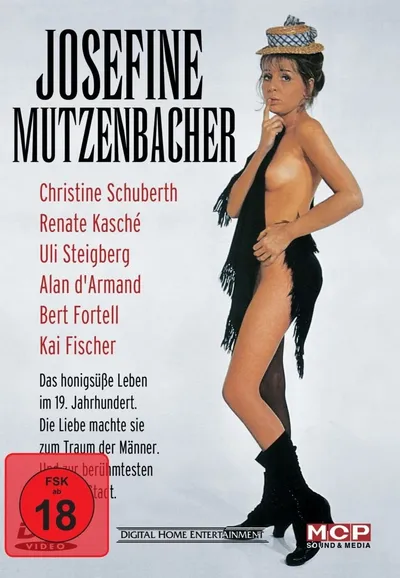 Josefine Mutzenbacher DVD Erotikfilm Christine Schuberth FSK 18 Deutsch