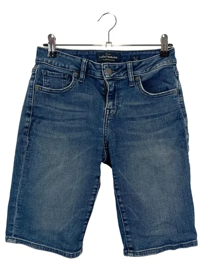 LUCKY BRAND Damen Jeans Shorts W25 Blau Casual Denim Kurze Hose