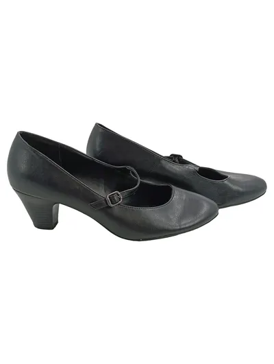 Ariane Damen Mary Jane Pumps Schwarz Gr. 41 Klassisch Riemchen