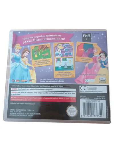 Disney Prinzessinnen Kartenspiel ab 6 Jahre Nintendo DS Spiel