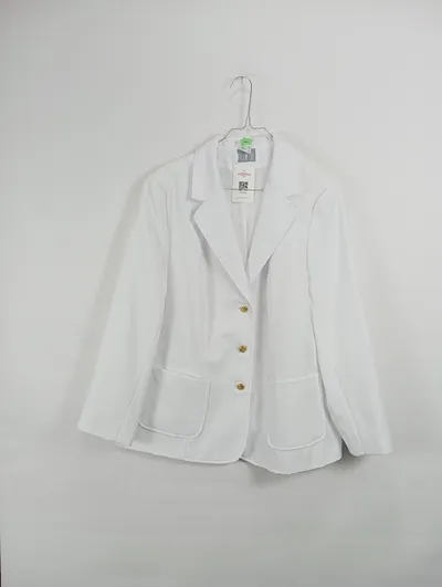 Fair Lady Blazer Damen Jacke Elegant Klassisch Weiß Gr. 38 M