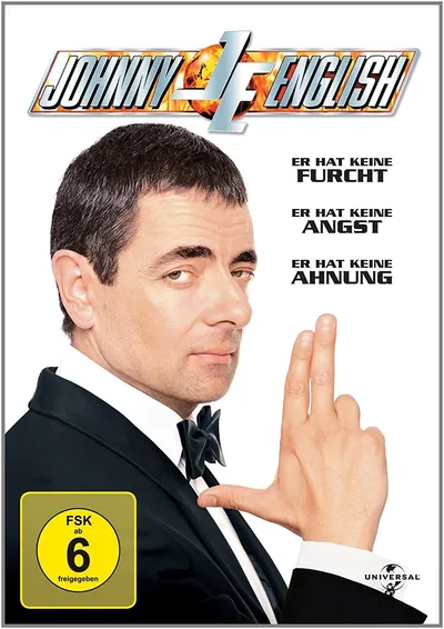 Johnny English - Rowan Atkinson - DVD Komödie Agentenparodie