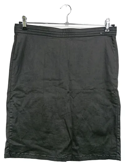CULTURE Damen Bleistiftrock Gr. 42/XL Schwarz Klassisch Elegant Midirock