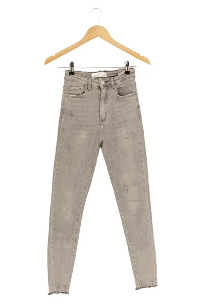 VS MISS Damen Destroyed Jeans Grau W24/32/XXS Casual Modisch