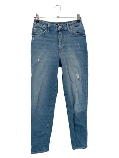 MAVI Damen Jeans Regular Fit W25/34 Blau Casual Stretch