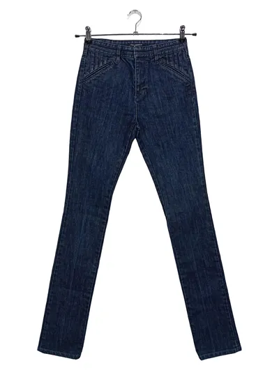 KARL LAGERFELD Damen Jeans Regular Fit W26/34/XS Blau