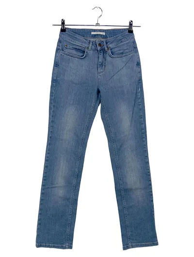 MAAS Damen Mom Jeans Gr. 34/XS Blau Casual Denim Hose