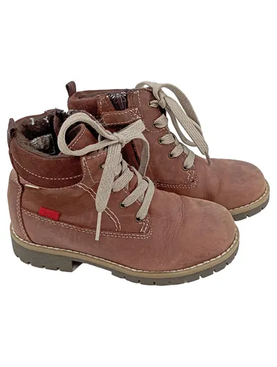 GABOR Kinder Schnürschuhe Braun Gr. 28 Outdoor Casual