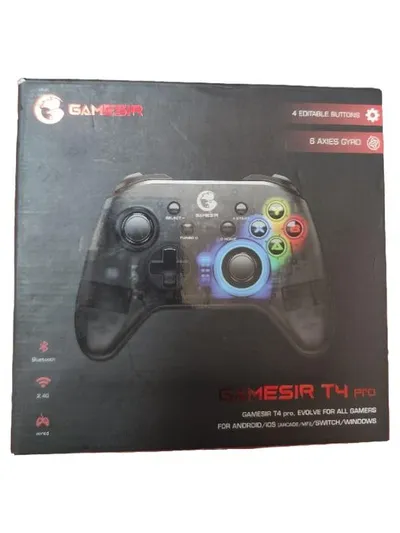 GameSir T4 Pro Gaming Controller Bluetooth Wireless Kabelgebunden Schwarz