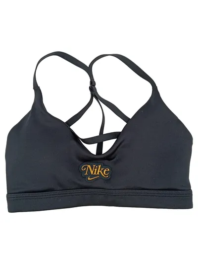Nike Indy Sport BH Damen Polyester Schwarz Fitness Yoga Träger