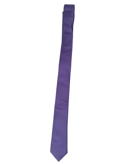 SELECTED HOMME Krawatte Herren Lila Seide Business Klassisch 5cm breit