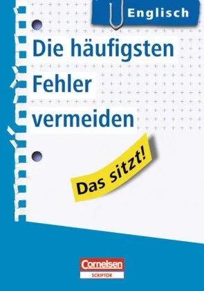 Cornelsen Scriptor Das sitzt! Englisch Fehler vermeiden Taschenbuch Lernbuch