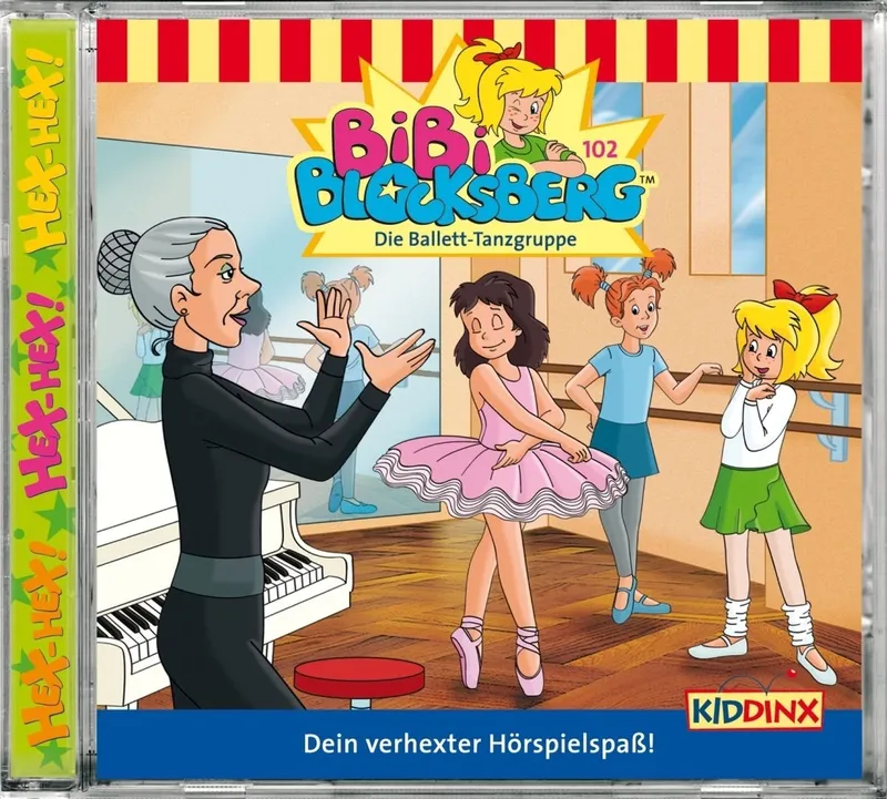 Bibi Blocksberg Folge 102 Die Ballett-Tanzgruppe Hörspiel CD Kinder Kiddinx 1