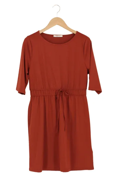 ABOUT YOU Damen Etuikleid Gr. 40/L Rot Jerseykleid Elegant