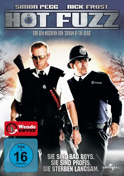 Hot Fuzz - Zwei abgewichste Profis DVD Actionfilm Simon Pegg Nick Frost FSK 16