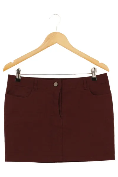 T Alexander Wang Minirock Damen Gr. 40/L Braun Baumwolle Casual