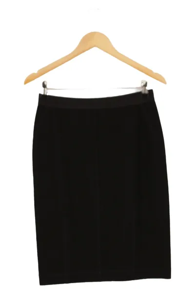 BY MALENE BIRGER Damen Bleistiftrock Schwarz Gr. 38/M Business Elegant