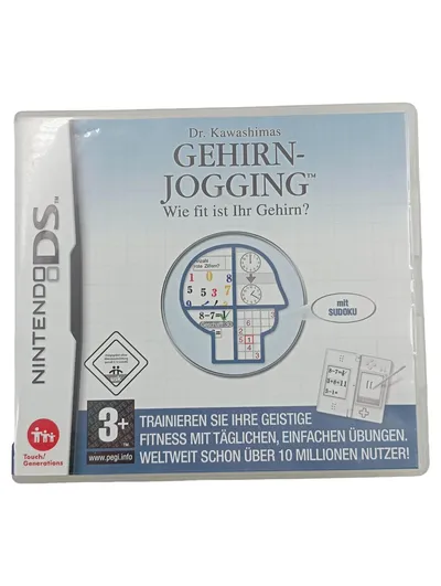 Dr. Kawashimas Gehirn-Jogging Nintendo DS Spiel Gedächtnistraining Sudoku