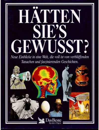 Reader's Digest Wissen Allgemeines Sachbuch Fakten Geschichten Hardcover Deutsch