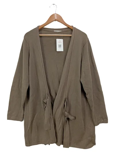 BRAX Damen Strickjacke Gr. 32/XS Braun Klassisch Elegant