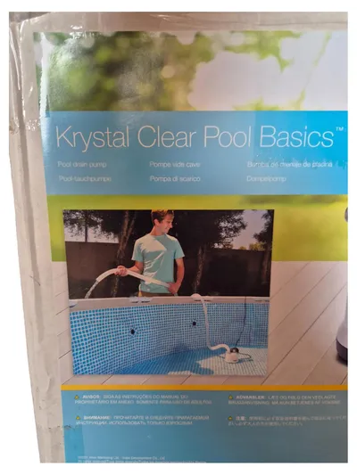 Intex Krystal Clear 28606 Poolpumpe Gartenpumpe Filterpumpe Beige