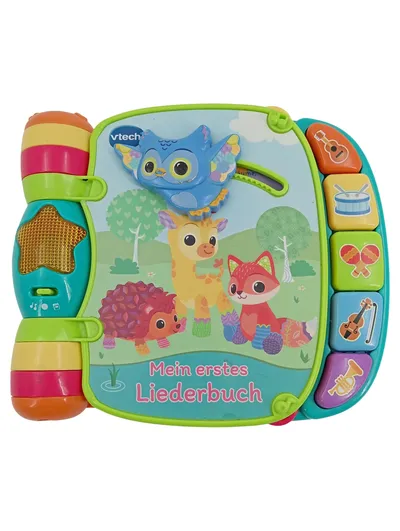 VTECH Mein erstes Liederbuch elektrisches Kinderspielzeug Mehrfarbig Tiere Musik