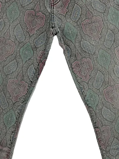 Current/Elliott Skinny Jeans Damen Gr. 36 W28 Paisley Muster Bohemian